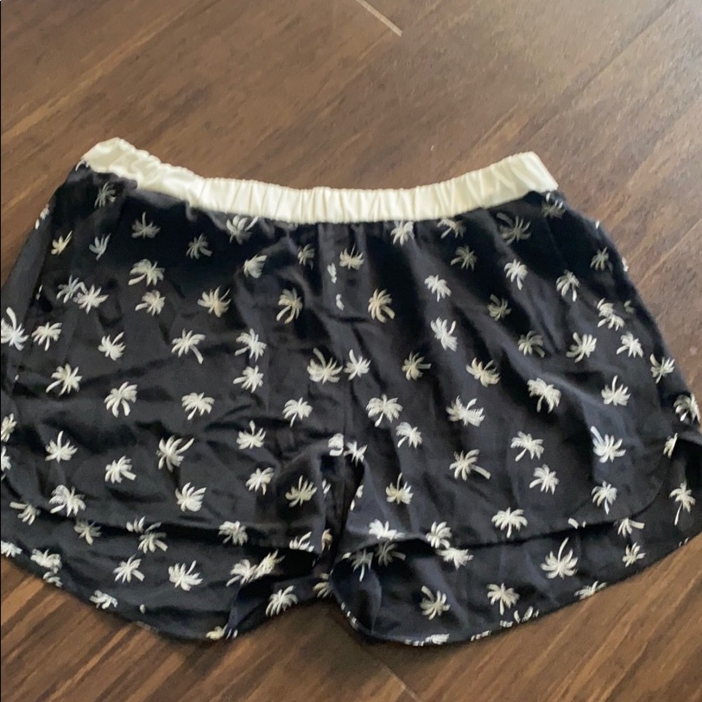 madewell silk shorts